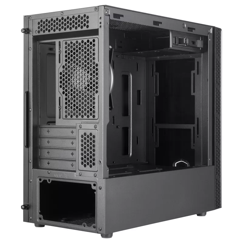 Cooler Master MasterBox MB400L Micro-ATX Mini Tower, oceľ, uzavretý bočný panel, bez napájacieho zdroja