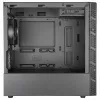 Cooler Master MasterBox MB400L Micro-ATX Mini Tower, oceľ, uzavretý bočný panel, bez napájacieho zdroja