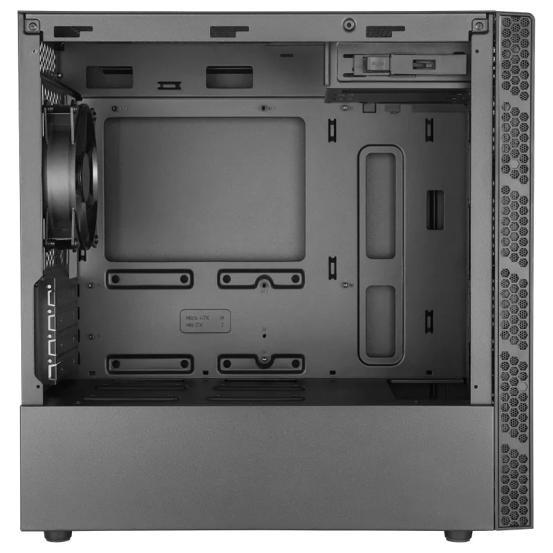 Cooler Master MasterBox MB400L Micro-ATX Mini Tower, oceľ, uzavretý bočný panel, bez napájacieho zdroja