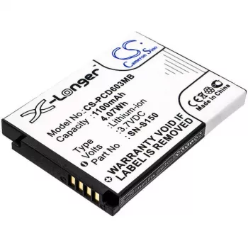 Cameron Sino batéria Typ SN-S150 pre Philips SCD603/00 SCD603H SCD603 10 20 - CS-PCD603MB