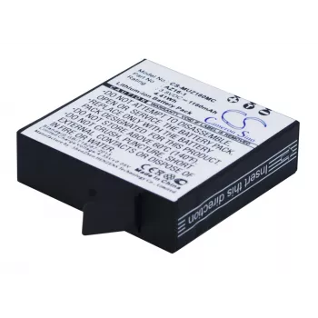 CAMERON SINO náhradná batéria AZ16-1 / AZ16 pre Xiaomi Yi 4K / 4K+ / Lite Action kameru - 1400mAh 3,85V Li-Ion (CS-MUZ160MC)