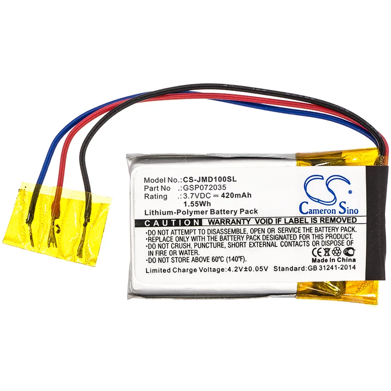 CAMERON SINO batéria Typ GSP072035 pre JBL Go / Go FF / CS-JMD100SL