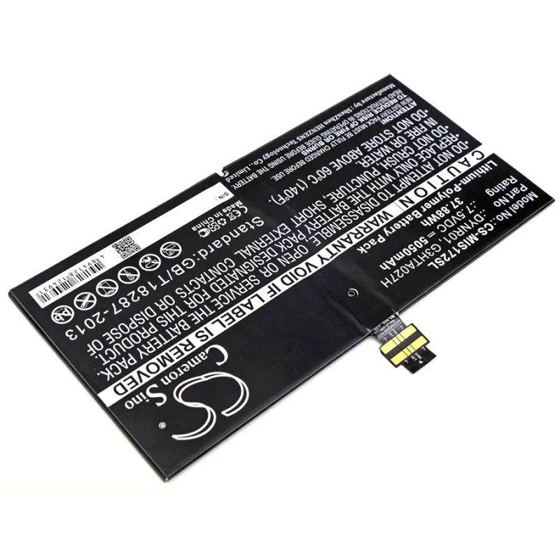 CAMERON SINO batéria Typ DYNR01 G3HTA027H pre Microsoft Surface Pro 4 1724 / CS-MIS172SL