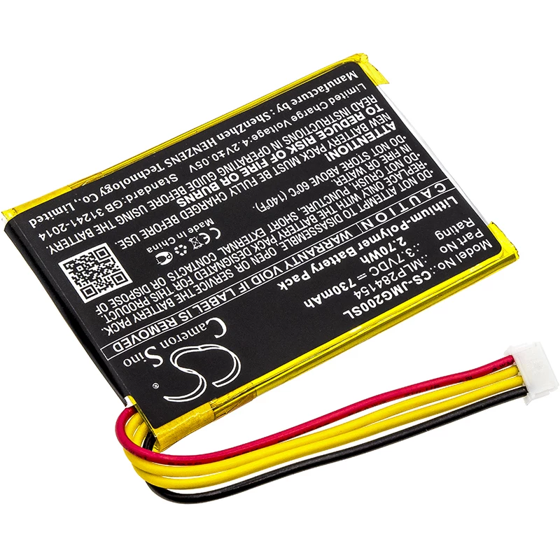 CAMERON SINO náhradná batéria MLP284154 pre JBL Go 2 (CS-JMG200SL)