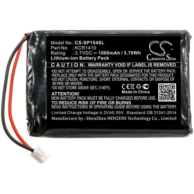 CAMERON SINO batéria Typ KCR1410 pre Sony PS4 DualShock 4 V2 Controller / CS-SP154SL