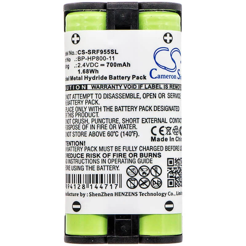 Cameron Sino batéria BP-HP800-11 pre Sony MDR-RF995 MDR-RF995RK WH-RF400 CS-SRF955SL