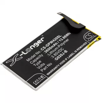 CAMERON SINO batéria typ G020J-B pre Google Pixel 4 XL 4XL G020P 3600mAh / CS-GPW420SL