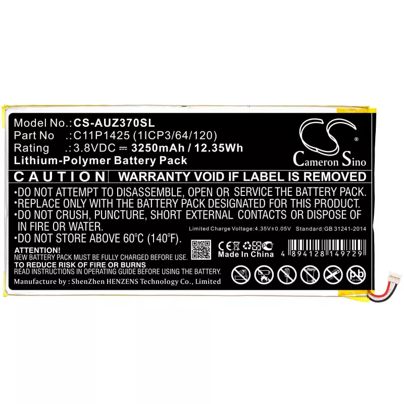 CAMERON SINO batéria typ 0B200-01510100 C11P1425 pre ASUS ZenPad 7.0 Z370 M700 / CS-AUZ370SL