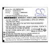 CAMERON SINO batéria Typ DWRR800B 6BT-R800B-2901 pre router D-Link DWR-933 B1 / CS-DWR933SL