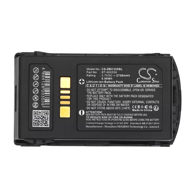 CAMERON SINO batéria BT-000337 BT-000338 pre Zebra MC33 MC330K M MC3300 / CS-ZBC330BL