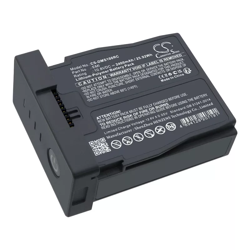 CAMERON SINO batéria pre DJI RoboMaster S1, 2400mAh, 10,8V, Li-Ion, čierna