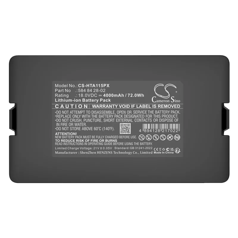 CAMERON SINO batéria Typ 584 84 28-02 584 85 28-03 pre Husqvarna Gardena Flymo / Cs-hta115px