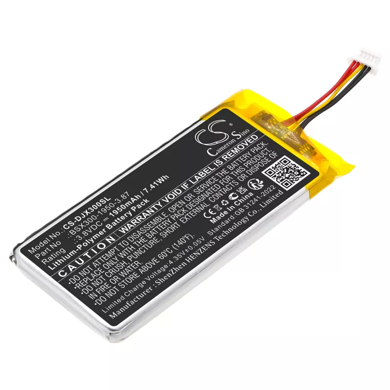 Cameron Sino náhradná batéria pre DJI Mic Mini (BSX300-1950-3.87) - 1950mAh Li-Po
