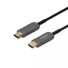 UNITEK Premium HDMI 60m aktívny optický kábel - čierna