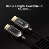 UNITEK aktívny optický HDMI 2.1 kábel 8K 120Hz 70m čierny