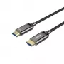 UNITEK aktívny optický HDMI 2.1 kábel 8K 120Hz 70m čierny
