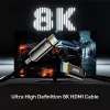 UNITEK HDMI 2.1 aktívny optický kábel (AOC) 8K 60Hz 4K 120Hz 100m čierny