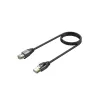 UNITEK Cat.8 S/FTP Ethernet patch kábel RJ45 15m čierny