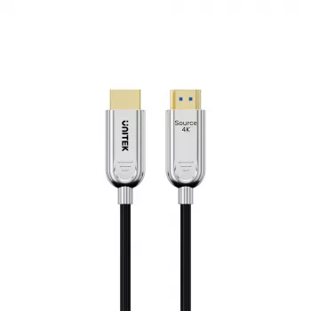 UNITEK HDMI 2.0 aktívny optický kábel (AOC) 4K 60Hz 50m čierny