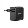 UNITEK GaN nabíjačka s displejom 140W 3xUSB-C 1xUSB-A PD3.0 QC4.0 čierna