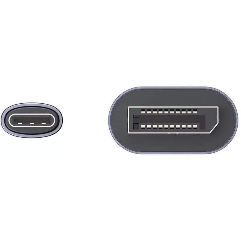 UNITEK obojsmerný kábel USB-C na DisplayPort 16K 80Gbps HDR 1,8m
