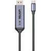 UNITEK obojsmerný kábel USB-C na DisplayPort 16K 80Gbps HDR 1,8m