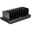 UNITEK 10-portová inteligentná nabíjacia stanica USB-A/USB-C 120W PD 3.0 čierna