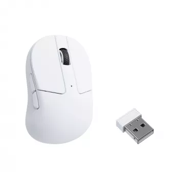 Keychron M4-A24 PixArt 3950 8K bezdrôtová herná myš biela