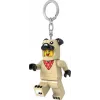 LEGO Minifigures mopslík kľúčenka s LED svetlom LGL-KE213H