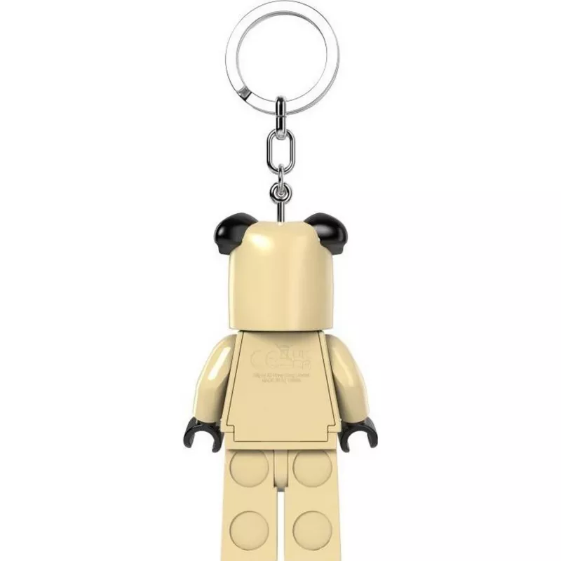 LEGO Minifigures mopslík kľúčenka s LED svetlom LGL-KE213H
