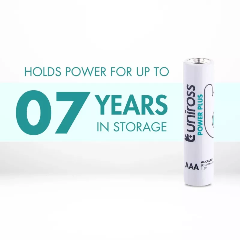 UNIROSS batérie Power Plus alkalické AAA, balenie 24 ks