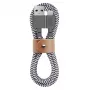 Native Union Belt Cable USB-A na USB-C 1,2 m Zebra