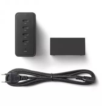 Native Union 140W Type-C PD GaN rýchla stolná nabíjačka čierna