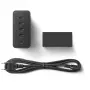 Native Union 140W Type-C PD GaN rýchla stolná nabíjačka čierna