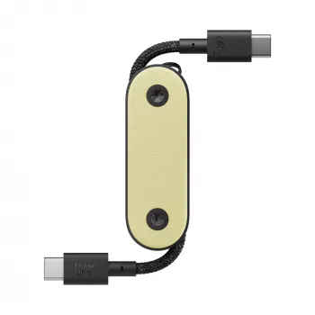 Native Union Pocket Cable USB-C na USB-C 17 cm Lemon