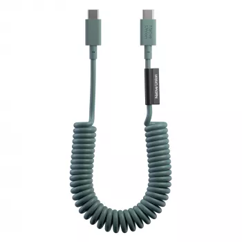 Native Union Pop Cable USB-C na USB-C 1,2m 60W Slate Green