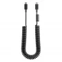 DESIGN POOL LIMITED Native Union Pop Cable USB-C na USB-C 2,4m 60W čierny