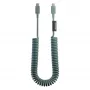 Native Union Pop Cable USB-C na USB-C 2,4m 60W Slate Green
