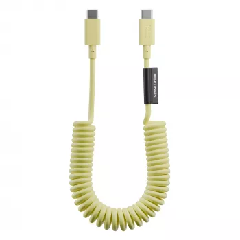 Native Union Pop Cable USB-C na USB-C 1,2 m 60W Lemon