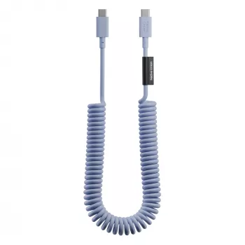 Native Union Pop Cable USB-C na USB-C 2,4m 60W Azur