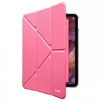 Laut Huex Folio Case pre iPad Air 11 M2 (2024) / M3 (2025), iPad Pro 11 1/2/3/4G, iPad Air 10,9 4/5G s držiakom na Apple Pencil - ružová