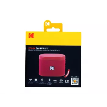 KODAK SoundBrix bezdrôtový skladací reproduktor Reverb Red