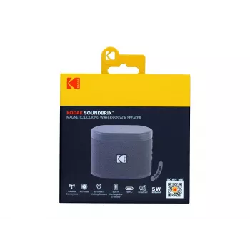 Kodak SoundBrix bezdrôtový skladací reproduktor Treble Gray