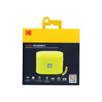 Kodak SoundBrix bezdrôtový skladací reproduktor Yellin's Yellow