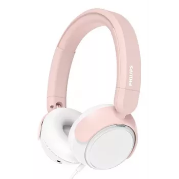 Philips TAK2000PK/00 ružové on-ear slúchadlá pre deti s obmedzením hlasitosti