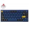 Keychron P1P-O1 75% Lemokey Super Red Switch Navy Blue mechanická klávesnica