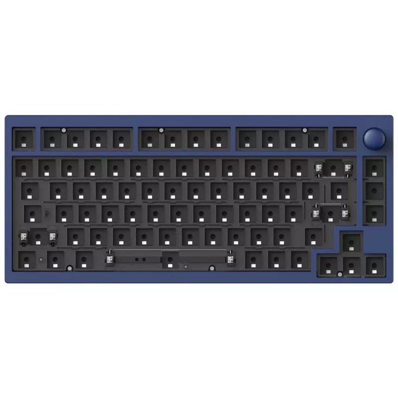 Keychron P1P-O1 75% Lemokey Super Red Switch Navy Blue mechanická klávesnica