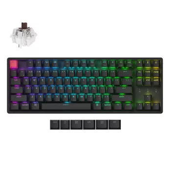 Keychron K8X-J3 80% TKL Brown Switch RGB Hot-Swap čierna