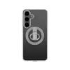 AMAZINGTHING Minimal Mag Case s magnetickým krúžkom pre Samsung Galaxy S25+ - transparentné
