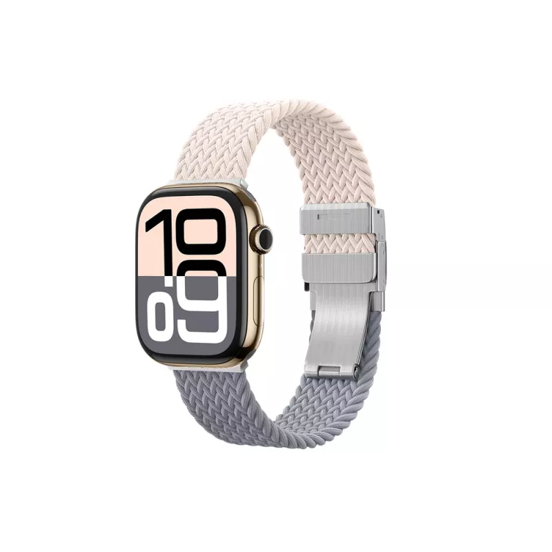 AMAZINGTHING Blend Band balenie 2 ks sada remienkov pre Apple Watch 42mm - Pink-Grey / Pink
